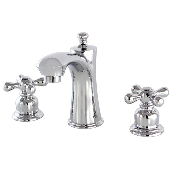 8" Widespread Bathroom Faucet, Chrome